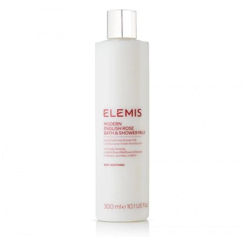 ELEMIS Modern English Rose Bath & Shower Milk - Молочко для тела и ванны Английская Роза, 300мл