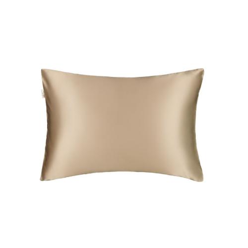 SOFT SILK PILLOWCASE BEIGE Двухсторонняя наволочка