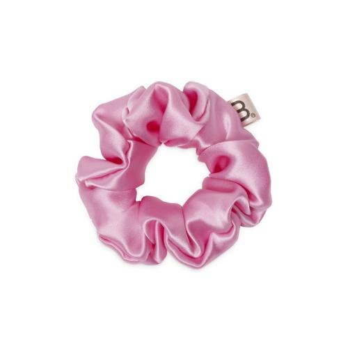 SILK SCRUNCHIE BRIGHT PINK Об’ємна шовкова резинка