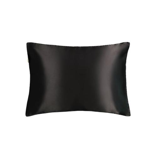 SOFT SILK PILLOWCASE BLACK Двухсторонняя наволочка