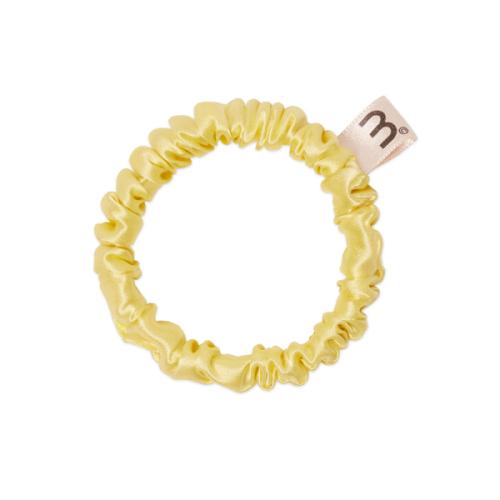 SILK SCRUNCHIE YELLOW Тонка резинка