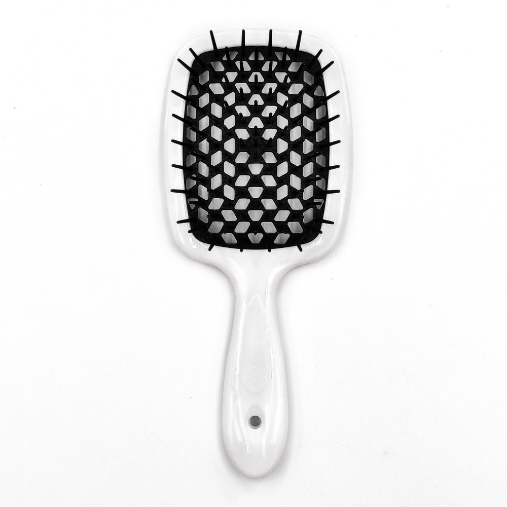 Щетка для волос прямоугольная, черный-белый JANEKE SUPERBRUSH RECTANGULAR  HAIRBRUSH - купить в Украине: Киев, Одесса, Львов, Харьков,  Днепропетровске. ✓ Отзывы, цена в Makalendra