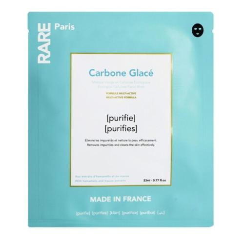 Очищаюча тканинна маска для обличчя Rare Paris - Carbone Glace