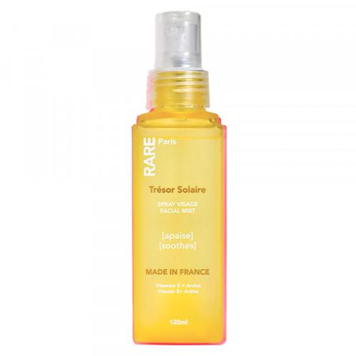 Успокаивающий Мист для Лица с Витамином Е и Экстрактом Арники Rare Paris Trésor Solaire Soothing Facial Mist 120 мл